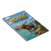 Carnet Moose Isle Royale Moderne KlayKoo (Côté Droit)