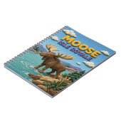 Carnet Moose Isle Royale Moderne KlayKoo (Côté gauche)