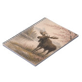 Carnet Moose Japanese Landscape Notebook, Wildlife Fusion (Côté gauche)