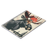 Carnet Moose Vintage (Côté gauche)