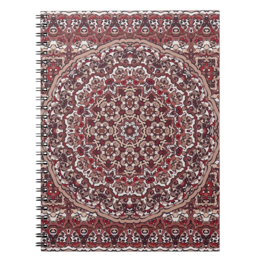Carnet Moquette perse (Devant)