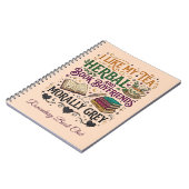 Carnet Morally Grey Book Boyfriend Herbal Tea Book Club (Côté gauche)