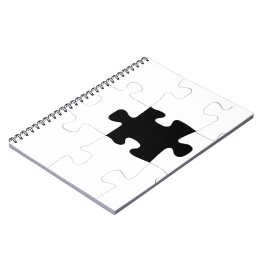 Carnet Morceau absent de puzzle (Côté gauche)