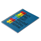 Carnet Morceaux d'autisme (Côté gauche)