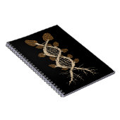 Carnet Morel Chasseur de champignons Cadeaux Champignons  (Côté Droit)