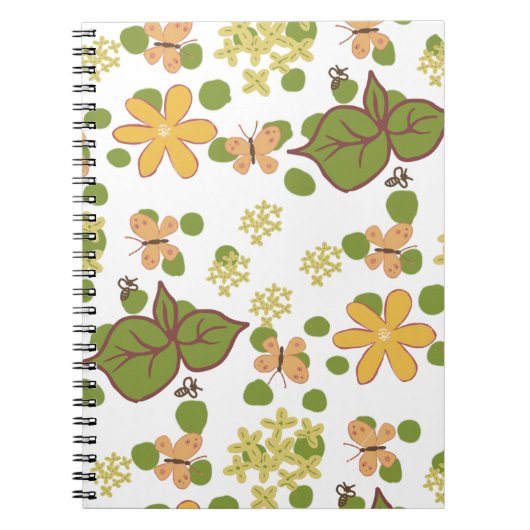 Carnet Morning in the Garden (Devant)