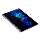Carnet Morpho Butterfly in the Dark Background (Côté Droit)