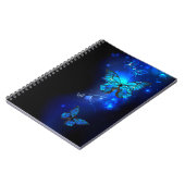 Carnet Morpho Butterfly in the Dark Background (Côté gauche)