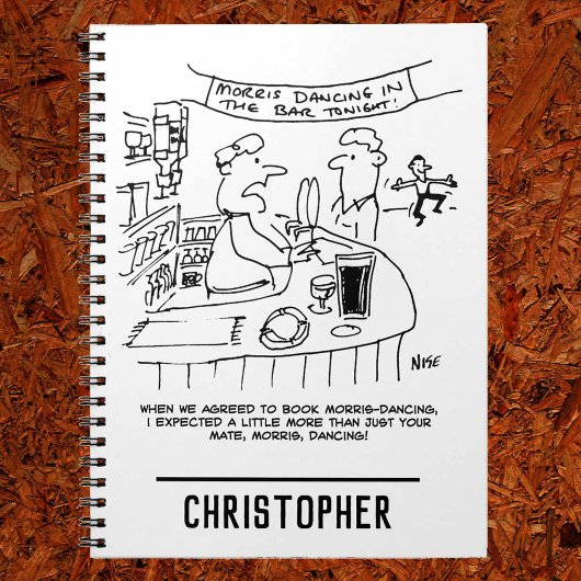 Carnet Morris Dancing in Pub. Danse Morris traditionnelle