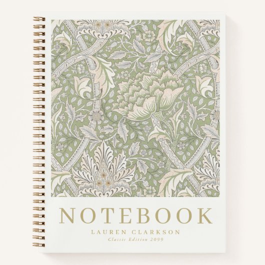 Carnet Morris Inspired Botanical Notebook (Devant)