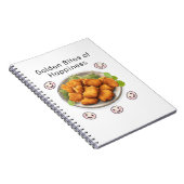 Carnet Morsures Dorées de Bonheur (Côté Droit)