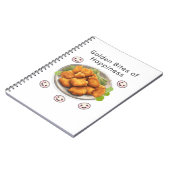 Carnet Morsures Dorées de Bonheur (Côté gauche)