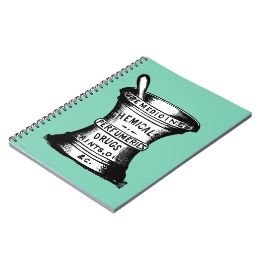 Carnet Mortier et pilon (Côté gauche)