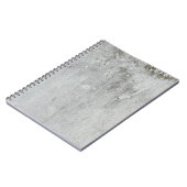 Carnet Mortier mur gris vieilli blanc noir (Côté gauche)