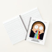 Carnet Morty Goodbye Moonmen Citation Graphique (Intérieur)
