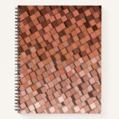 Carnet Mosaic Tons Terreux Modernes (Devant)