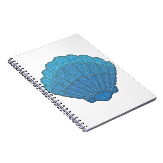Carnet Mosaïque Blue Seashell (Côté Droit)