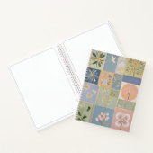 Carnet Mosaïque botanique en fleurs (Intérieur)