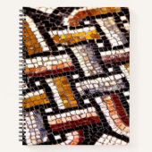 Carnet Mosaïque couleur automne (Devant)