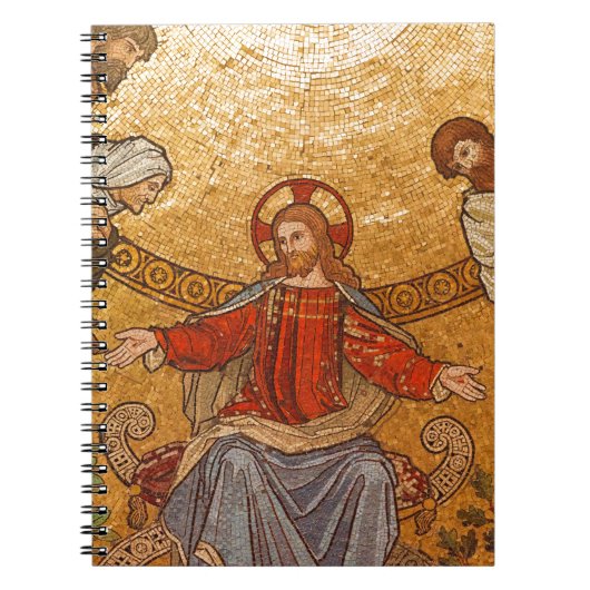 Carnet mosaïque de jésus christ (Devant)