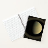 Carnet Mosaïque De La Planète Saturne Et Ses Principaux A (Intérieur)