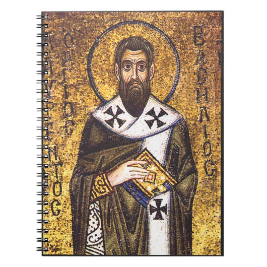Carnet Mosaïque de saint Basile le Grand (Devant)