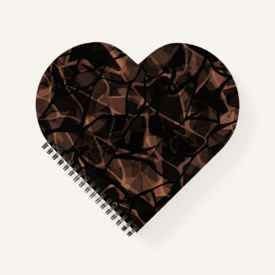 Carnet mosaïque de verre moderne Abstrait motif lumineux