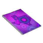 Carnet Mosaïque du Texas bleu rose (Côté Droit)