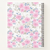 Carnet Mosaïque, fleurs (Dos)