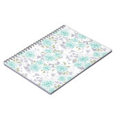 Carnet Mosaïque, fleurs (Côté gauche)