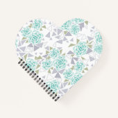 Carnet Mosaïque, fleurs (Devant)