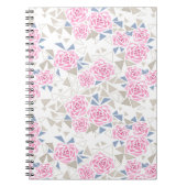 Carnet Mosaïque, fleurs (Devant)