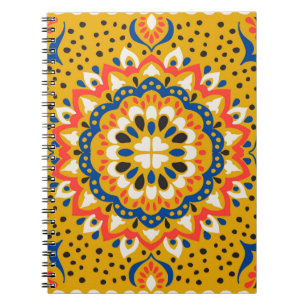 Carnet Mosaïque marocaine illustration motif