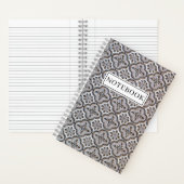 Carnet Mosaïque Motif minimal (À l'intérieur)