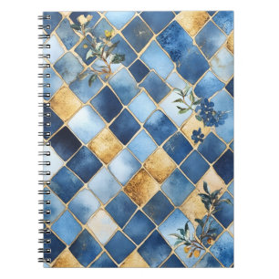 Carnet Mosaïque rappelant les styles traditionnels maroca