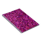 Carnet Mosaïque violet rose (Côté Droit)