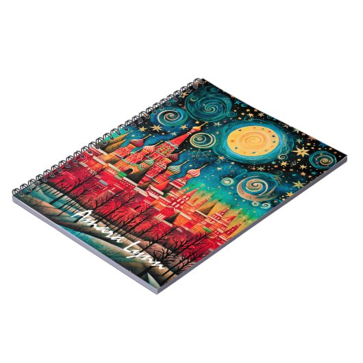 Carnet Moscou Russie (Côté gauche)