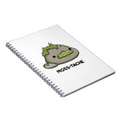 Carnet Moss-tache Blague de Moustache Drôle  (Côté Droit)