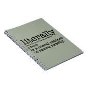 Carnet Mot de définition littérale (Côté Droit)