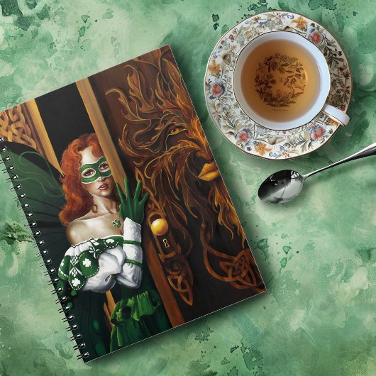 Carnet Mot de passe Fairy Green Celtci