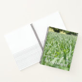 Carnet Mot du année 2018 Intentional avec de l'herbe vert (Intérieur)