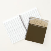 Carnet Mot sable Aloha (Intérieur)