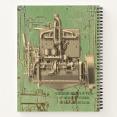 Carnet Moteur à essence Wisconsin Motor Milwaukee Wiscons (Dos)