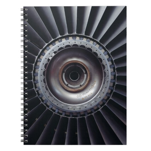 Carnet Moteur à réaction (Devant)
