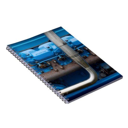Carnet Moteur Tracteur bleu (Côté Droit)