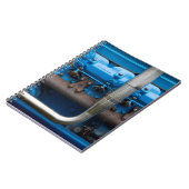 Carnet Moteur Tracteur bleu (Côté gauche)