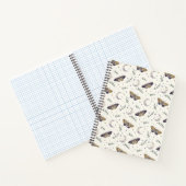 Carnet Moth and Moon Spiral Notebook 8.5"x11" (Intérieur)
