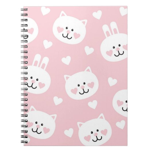 Carnet Motif 2 d'amour (Devant)