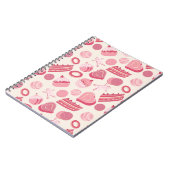 Carnet Motif 2 de chocolat et de pâtisseries (Côté gauche)