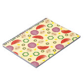 Carnet Motif 2 de pizza (Côté gauche)